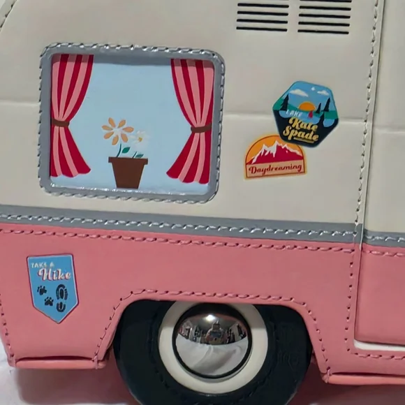 Kate Spade Day Tripper Pink and Cream Camper Crossbody Bag - Picture 8 of 12